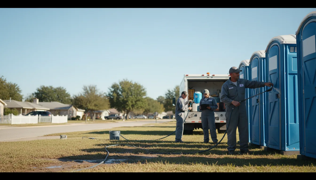 Long-Term Portable Toilet Rental in Fort Mitchell, AL near me